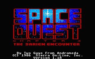 SPACE QUEST - THE SERIEN ENCOUNTER V1.1A [ST] image